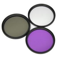 ราคา ชุดกรอง UV+CPL+FLD 49/52/55/58/62/67/72/77/82 ตัวกรองกล้อง (49311808731)