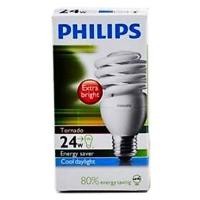 ราคา [สินค้าส่งด่วน] PHILIPS หลอดประหยัดไฟTORNADO 24W.คูลเดย์ PHILIPS TORNADO 24W.CDL (49712562869)