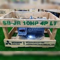 ราคา MITSUBISHI มอเตอร์ 220V. รุ่น SB-JR 10HP 4P LT 7.5KW มอเตอร์ไฟฟ้า MOTOR วัสดุแข็งพิเศษ ทนทาน (9099091563)