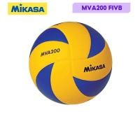 ราคา MIKASA มิกาซ่า วอลเลย์บอลหนัง Volleyball PU #5 th MVA200 FIVB (2950) (2348380493)