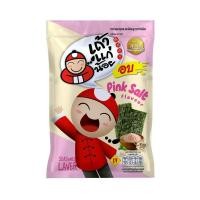 ราคา [สินค้าส่งด่วน] เถ้าแก่น้อยสาหร่ายอบเกลือชมพู 12 กรัม TAOKAENOI SEAWEED ROASTED PINK SALT 12G. (47207812134)