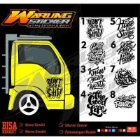 ราคา สติ๊กเกอร์ประตูรถบรรทุก CANTER L300 RAGASA HINO DINA UMPLUNG สติ๊กเกอร์ตัดขายและคุณภาพ (28394696911)