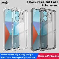 ราคา Imak สําหรับ POCO X6 5G ปลอกกันกระแทกใสเคส TPU แบบนุ่มฝาหลังซิลิโคนโปร่งใส (57863017416)