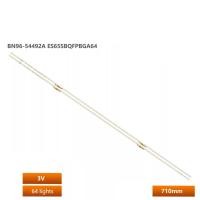 ราคา 2 ชิ้น/เซ็ต led backlight strip สําหรับ Samsung QN65Q60B 65Q60B ทีวีบาร์ BN96-54492A ES65SBQFPBGA64 (27181823429)