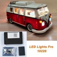 ราคา ชุดไฟ LED สำหรับ 10220 ที่ใช้ร่วมกับ 21001 Volkswagen T1 Camper Van Car ของขวัญ DIY สำหรับคริสต์มาส (ไม่รวมตัวต่อโมเดล) (52413353568)