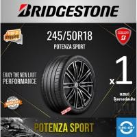 ราคา (ส่งฟรี) BRIDGESTONE 245/50R18 รุ่น POTENZA SPORT (ราคาต่อ1เส้น) ยางใหม่ ปี2025 มีรับประกัน แถมจุ๊บลม ขอบ18 : 245 50R18 (28766215999)
