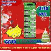 ราคา AG10 แบตเตอรี่กระดุม LR54 1.55V SR54 389 189 LR1130 SR1130 G10A SR1130SW แบตเตอรี่อัลคาไลน์สำหรับนาฬ (47801243782)