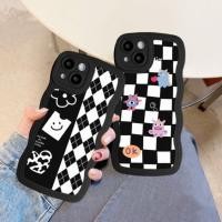 ราคา [079] เคส VIVO Y17S Y27 Y12 Y15 Y17 Y91 Y93 Y95 Y91C Y1S Y16 Y15S Y01 Y01A Softcase Soft Wave Wavy Wave Motif ด้าย (41678416536)