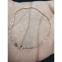 ราคา 9Kสร้อยข้อมือทองแท้อิตาลี Italy (52859071850)