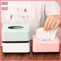 ราคา PINGD กล่องทิชชู่, ที่ใส่ผ้าเช็ดปากสีทึบทนทาน, ทิชชู่พลาสติกทรงสี่เหลี่ยมใช้ในบ้าน (54860732650)