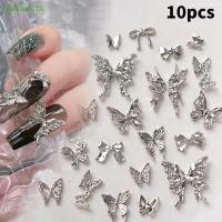 ราคา #New แฟชั่น #10pcs/bag Nail Art Rhinestone Star Flower Nail Charm Alloy Silver Nail Pearl Jewelry Nail Accessories. (25088138514)