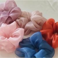 ราคา โดนัทมัดผม ผ้าออแกนดิ สีชมพู (4235513075)