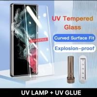 ราคา LAYAR กระจกนิรภัย UV โคมไฟ Liquid Full Curve สําหรับ Oppo Find X3 Oppo Find X3 Pro Oppo Find X5 Pro Anti-Scratch Clear TG Full Cover Full Screen Protector - UVHEN (53161797681)
