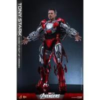 ราคา พร้อมส่งจากไทย Hot Toys MMS718 1/6 The Avengers - Tony Stark (Mark VII Suit up Version) (26473703453)