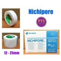 ราคา Nichipore Surgical Tape สก๊อตเทปปิดแผล (เยื่อกระดาษเหมือน Micropore) 12mm x 6M (1 ม้วน) (21529790784)