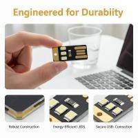 ราคา [Feel] 5PCS Book Light Mini Night Lighting 2835SMD Book Lamp Bulb 5V 0.2W Led USB Light for puter Laptop [ใหม่] (57664000133)