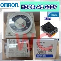 ราคา Omron ทามเมอร์ออมรอน ตั้งเวลา Model: H3CR-A8 1ตัว Timer Modules OMRON Timer H3CRA8 100-240V 1อัน (44104549239)