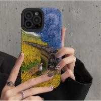 ราคา เหมาะสําหรับ iPhone15Proma Van Gogh ภาพวาดสีน้ํามัน 12/11Promax กรณีรูปแบบแนวตั้ง 14/13Pro รวมทุกอย่าง Shock-resistant XS Simple iphone กรณีใหม่การ์ตูนสีรูปแบบเคสโทรศัพท์ (27758795112)