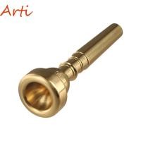 ราคา ARTI ปากเป่าทรัมเป็ต, Professional Horn โลหะทรัมเป็ต Bugle ปาก, Universal เริ่มต้น Silver Gold ทองเหลืองเครื่องดนตรี (45663073083)
