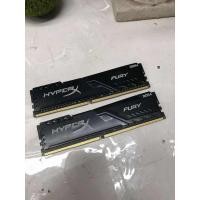 ราคา 16GB (8GBx2) DDR4/2400 RAM PC (แรมพีซี) KINGSTON HyperX FURY ไม่มีกล่อง ใช้งานปกติ ประกันร้าน (49752796659)