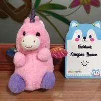 ราคา ตุ๊กตายูนิคอร์นอ้วนสีชมพู ป้ายKELLYTOY (2712437277)