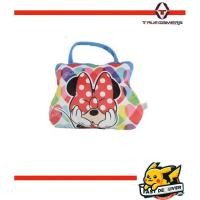 ราคา Official Minnie Mouse Cushion Pillow & Bag to Go - 2 in 1 - Peek a Bow (53708711105)