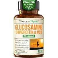 ราคา อาหารเสริม Glucosamine Chondroitin M – อาหารเสริมข้อต่อ 3-in-1 สําหรับผู้ชายและผู้หญิงพร้อมกลูโคซามีน Sulfate 1500mg, Chondroitin Sulfate 1200mg &amp; M 2000มก. เพื่อสุขภาพร่วม – FSA Eli (56510733641)