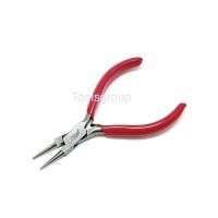 ราคา คีมม้วนปากกลม คีมม้วนด้ามแดง คีมช่าง คีมปากกลม คีมช่างไม่มีฟัน Stainless steel pliers size:5" แบนรด์ Oscar (16654123178)