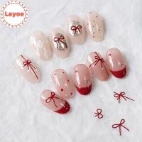 ราคา Layoe Bowknot แม่พิมพ์ 3D แกะสลักแผ่นปั๊มตกแต่งเล็บ DIY ออกแบบซิลิโคนเล็บแม่พิมพ์แม่แบบสําหรับเล็บ Charms TH (57114443766)