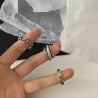 ราคา Marcella Ring เลขโรมัน 3 in 1 แหวนแฟชั่นผู้ชายชุด Aesthetic Vintage Aesthetic Retro Rock Alloy Style [x] (47351304154)
