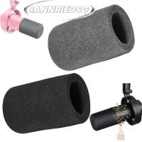 ราคา BANNRIEDSG989YR 1pcs Mic Windscreen Cover, Replacement Windproof ไมโครโฟน, Flocked ฟองน้ําโฟม Pop Filter Cover สําหรับ FIFINE Amplitank K688 สตูดิโอการบันทึก (53560829014)