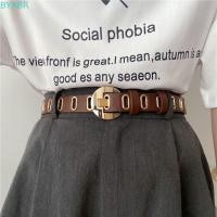 ราคา BYABR เข็มขัดหนัง PU, เข็มขัดผู้หญิงกลวงหัวเข็มขัดกลม, แฟชั่นสไตล์เกาหลีบาง Y2K เข็มขัดเอวผู้ชาย (46762710417)