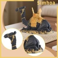 ราคา [SIMHOA] เดสก์ท็อปเรซิ่นประติมากรรมอูฐศิลปะสัตว์หัตถกรรมตุ๊กตาหรูหราสําหรับชั้นวางหนังสือตกแต่งบ้าน (44130635554)