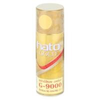 ราคา สีพ่น อุปกรณ์ก่อสร้าง สีกระป๋อง สีสเปรย์ทองคำแลคเกอร์ HATO #G9000 400CC (5929558954)
