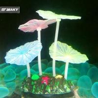 ราคา [MAKY] เห็ดใบบัวเรืองแสงปะการังเทียม Reef Glowing Lotus Luminous Stones Aquariums ถังปลาส่องสว่างตกแต่ง TH (52963171523)
