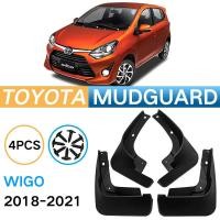 ราคา เหมาะสําหรับ 2018-2021 ToyotaWIGO Mudguard wigo Soft Rubber Mudguard Piwa Modification (52563252078)