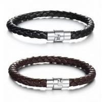 ราคา ความรู้สึกการออกแบบหนัง PU ถักโลหะหมุนหัวเข็มขัดแม่เหล็กสไตล์เกาหลีผู้ชายอินเทรนด์ผู้หญิงสไตล์ทุกวัน All-Match สร้อยข้อมือแฟชั่นอุปกรณ์เสริม (44510009451)