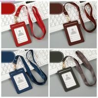 ราคา RADIANTBEAM ที่ใส่บัตรทํางาน, ที่ใส่บัตรชื่อป้าย ID แฟชั่น, ทนทานพร้อมสายคล้องคอ Collar PU หนัง Lanyard Holder ผู้หญิง (58061360696)