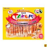 ราคา ทาคูมิ ชิกเก้นเจอร์กี้ ขนมสุนัข (เนื้อไก่พันแท่งขนมปังอบกรอบ) 30 ชิ้น 400 ก. (54563262046)