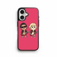 ราคา เคส Iphone 16 15 14 13 12 11 X Xs Xr SE Pro Max Mini Plus Casing APT. โดย rose และ bruno fan art (46308753333)