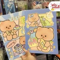 ราคา สมุดบันทึก A4 ลายการ์ตูนน่ารัก สมุดจดมีเส้น (53512283082)