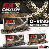 ราคา ส่งด่วน!! โซ่ EK CHAIN O-RING 520SR x 120L (CLFZ) ขนาด 120 ข้อ ของแท้ ส่งไว!! 320SP (44657756243)