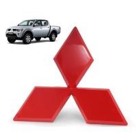 ราคา *อ่านก่อนสั่งซื้อ* ไม่ใช่ตัวครอบทับโลโก้เดิม โลโก้ มิตซูบิชิ สีแดง MITSUBISHI FRONT REAR BADGE LOGO LANCER EVO TRITON (14439020724)
