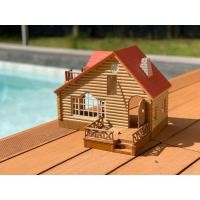 ราคา Sylvanian Log Cabin มือสองญี่ปุ่น กระท่อมกลางป่า บ้านพักตากอากาศ สุดน่ารัก มีอ่างอาบน้ำสุดชิล สภาพดีเหมือนใหม่ (29021041761)