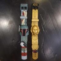 ราคา นาฬิกาข้อมือเก่า Star wars Boba fett/C3po 1996 (22073630316)