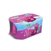 ราคา [สินค้าส่งด่วน] เจเล่ไลท์ องุ่น15% 125ก.X6 JELE LIGHT GRAPE 125G.X6 (41380086268)