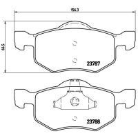 ราคา ผ้าดิสเบรคหน้า FORD ESCAPE 2.0 2.3 3.0 V6 2001-2007 MAZDA TRIBUTE EP 2.0 2.3 3.0 V6 2000-2008 (14921715263)