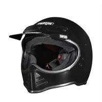 ราคา หมวกกันน็อก SIMPSON M52 black ทรงแบบ moto classic ในปลายยุค 1970 (50961665726)