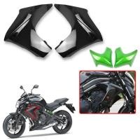 ราคา FW ER6N รถจักรยานยนต์ด้านข้างแผงหม้อน้ําเหมาะสําหรับ Kawasaki ER-6N ER 6N 2012 2013 2014 2015 2016 ABS ฉีด Fairing Shell (55412287613)