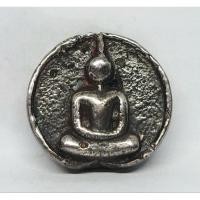 ราคา เหรียญพระพุทธพิมพ์จุนทร์ลอย เหรียญกลมสีดำขนาดเล็ก เนื้อแร่ แห้ไม่ทราบที่ (29029000616)